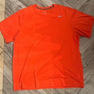 Men's xxl Nike dri fit shirt orange